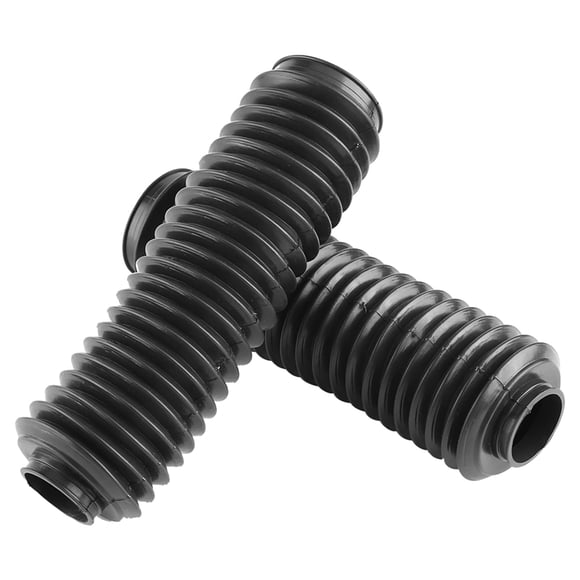 Front Fork Covers for Motorcycle 1 Pair Black Motorcycle Front Fork Tubes Boots Rubber Sleeve Front Fork Shock Covers for CQR ATV Dirt Bike
