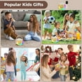 thumbnail image 2 of JYX Mini Juego de Máquina de Karaoke, Altavoz de Karaoke Portátil Bluetooth con Micrófonos Inalámbricos, Luces de Colores, 5 Voz Mágica Divertida, Regalos Ideales para Niñas/niños, D28, 2 of 7