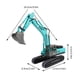 thumbnail image 2 of Children Toy Car Excavator Model Toy Engineering Car Toy Car Simulation Ornament Excavator Engineering Diecast Set, 2 of 2