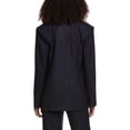 thumbnail image 2 of A.L.C. womens  Mavis Wool-Blend Jacket, 12, Navy, 2 of 3