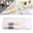 thumbnail image 4 of Earring Backs, Bright Colors Safe Reliable 10 Styles Clear Earring Backs  For Jewelry, 4 of 8