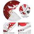 thumbnail image 2 of GZHJMY Christmas Christmas Tree Skirt Home Decoration Large Round Christmas Tree Skirt for Holiday Party Home Christmas Day Ornaments, 47.2", 2 of 6