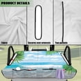 thumbnail image 6 of Uorisanigo Golf Cart Seat Covers with 4 Front Pockets, Universal Beach Coconut Tree Golf Cart Seat Towel Blanket Fits for EZGO, Yamaha and Other 2 Person Seats, Golf Decoration, 6 of 7