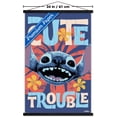 thumbnail image 3 of Disney Lilo & Stitch (2025) - Cute Trouble Wall Poster with Magnetic Frame, 22.375" x 34", 3 of 5