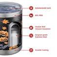 thumbnail image 4 of 12oz Tumblers Halloween Autumn Pattern Vacuum Insulated Stainless Steel Travel Tumbler Cups Mug with Lid and Straw for Beer,Coffee,Beverages with Cleaning Brush for Cold & Hot Drinks, 4 of 5