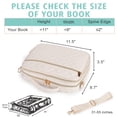 thumbnail image 6 of TRIPGEAR 2 Layer Large Bible Carrying Case for Women, Church Bag with Handle, Shoulder Strap and Storage Pocket Protector, 6 of 7
