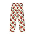 thumbnail image 5 of Xecao Rose Flowers Men's Straight Lounge Pajama Pants: The Ultimate in Comfortable Sleepwear, 5 of 9