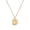 Gold Letter D, variant on PAURO Bubble Letter Necklace Gold Plated Women Initial Balloon Pendant Stainless Steel Personalized Statement Alphabet Charm Cute Name Dainty Jewelry Gold Letter O