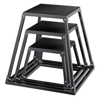 Plyo Box BalanceFrom – Boîte De Saut Réglable 16", Home Gym, Entraînement Fitness, Neuf