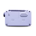 thumbnail image 4 of Shower Radio Speaker, FM/AM Radio with LCD Display, Portable Stereo Radio with Earphone Port, 4 of 5