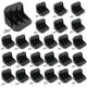 thumbnail image 3 of 25 piezas de protectores de nieve que se rompen fácilmente para juntas alzadas prácticas negro, 3 of 8