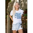 thumbnail image 3 of US Air Force USAF Girl Women's Graphic T Shirt Tees Brisco Brands X, 3 of 6