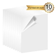 YouLoveIt Acrylic Sheet Clear Cast Plexiglass Square Panel Transparent Plastic Plexi Glass Board Durable Water Resistant PET Sheet for Craft, Windows, Frame, DIY Display Projects, 2/5/10/20pcs