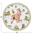 thumbnail image 4 of Sweet Jojo Designs Watercolor Woodland Forest Animals Multicolor Baby Play Mat, 4 of 4