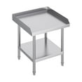 thumbnail image 5 of KFFKFF24" x 24" Stainless Steel Work Table, Heavy Duty Prep & Work Metal Workbench with Adjustable Shelf and Feet, 3-Sided Backsplash, Suitable for Restaurant, Home, Hotel, 5 of 8