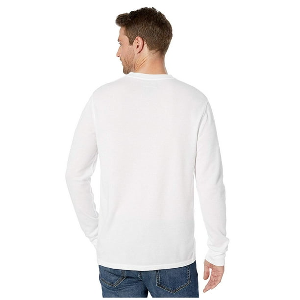 Polo Ralph Lauren - Polo Ralph Lauren Waffle Long Sleeve Henley White ...