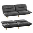thumbnail image 1 of Homall Canapé-Lit Futon avec Dossier Réglable et Accoudoirs Réglables à Cinq Angles Canapé pour Petits Espaces Salon Bureau, 1 of 7