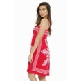 thumbnail image 2 of Just Love Summer Dresses for Women - Petite to Plus Size Fit - Sundresses (Fuchsia Short Dress, 2X), 2 of 3