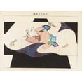 thumbnail image 3 of Seikō Ueno 14x11 Black Modern Framed Museum Art Print Titled - Has Smoked V. 6, Pl.24 (1902-1903), 3 of 5