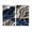 Blue, variant on Blue Marble Kitchen Curtains 84 Inch Length, Grey Gold Texture Vintage Farmhouse Art Grommet Top Bedroom Living Room Curtains, Light Filtering Cafe Curtain Drapes 2 Panels Set 104''x84''