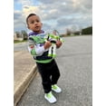 thumbnail image 3 of Disney Pixar Toy Story Buzz Lightyear Big Boys Fleece Zip Up Hoodie Toddler to Big Kid, 3 of 5