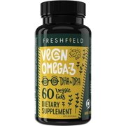 Vegan Omega 3 - 60 count - Algae Omega