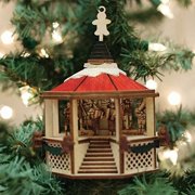 Old World Christmas Ginger Cottage Collection (#80041) Oompah Gazebo, 5.25