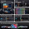thumbnail image 4 of Estéreo para coche Kissound 7 Double Din con Carplay inalámbrico y Android, 4 of 8
