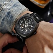 Men's Automatic Mechanical Watch Waterproof Wristwatches 671628440137