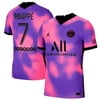 Kylian Mbapp- Paris Saint-Germain Jordan Brand 2020/21 Fourth Authentic Jersey - Pink