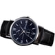 thumbnail image 2 of Reloj de cuarzo para hombre, reloj de pulsera analógico de aleación de cuero y cuarzo para hombre., 2 of 2