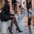 thumbnail image 3 of Women Summer Thin Sheer Pantyhose Gothic Vintage Leopard Animal Pattern Tights, 3 of 10