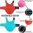 thumbnail image 3 of Kuoser Waterproof Dog Coat Reversible Dog Winter Jacket Dog Vest Warm Dog Apparel with Harness Leash Hole for Small Medium Large Dogs, 3 of 7
