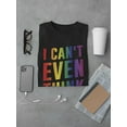 thumbnail image 3 of I Can't Even Think Straight T-Shirt Men -GoatDeals Designs, Male Small, 3 of 4