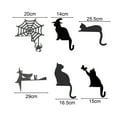 thumbnail image 4 of Hadanceo Door Frame Decoration Halloween Exquisite Cat Shape Acrylic Door Frame Ornament for Home Festival Decor, 4 of 8