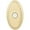 MultiColor, variant on Baldwin 4861056 3" X 2" Illuminated Oval Door Bell From The Estate Collection - Nickel