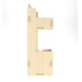 thumbnail image 3 of Soporte De Almacenamiento De Pared Blanco Contenedor De Almacenamiento De Pared Compuesto De Madera Y Plástico De Fácil Instalación seitruly HA026676-03, 3 of 7