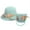 Green, variant on Otqutp Casual Hat for Toddler Children Girls Cartoon Flower Sunshade Hat S-traw Beach Sun Hat   S-traw Bag 5 to 14Years Kids Summer Accessories