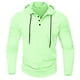 thumbnail image 2 of pstuiky camisa de manga larga para hombre, Sudadera informal de manga larga con cuello redondo y botones para hombre Tops de hombre xl, 2 of 4