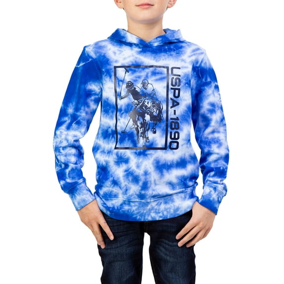 U.S. Polo Assn. Boys Tie Dye Hoodie, Sizes 4-18