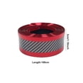 thumbnail image 2 of Rewenti Car Sticker Carbon Fiber Rubber DIY Door Sill Protector Guard Strip 3x100cm, 2 of 2