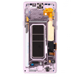 thumbnail image 3 of Assemblage de Remplacement OLED avec Cadre Compatible pour Samsung Galaxy Note 9 (Reconditionné) (Lavande Violet), 3 of 4