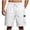 White, variant on CHGBMOK Mens Cargo Shorts Athletic Workout Shorts Drawstring Elastic Casual Shorts Summer Beach Vacation Shorts Pants