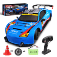 thumbnail image 6 of 1:16 4WD RC Drift Car, High-Speed Racing Car with LED Lights, Replaceable Drift Tires, 3.7V Battery & 2.4G Remote Control GTR Light Drift Car Toy for Adults, 6 of 9
