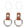 thumbnail image 1 of CIMAXIC Brown Alloy Phone Rope with Ring Design for Decor Preventing Loss and Damage 2 Pieces,2.76"X0.98"X0.2", 1 of 5