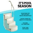 thumbnail image 4 of Main Access Smart Step 24" Wide Swimming Pool Entrance, Stairs Only, Taupe, 4 of 10