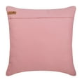 thumbnail image 2 of The HomeCentric Pillow Case Custom Moss Rose Pillow Shams Pintucks Solid Color Pillow Shams Pack of 2 24x24 inch (60x60 cm) Pillow Sham Square Faux Suede Pillow Shams Solid - Moss Rose Wind Folds, 2 of 3