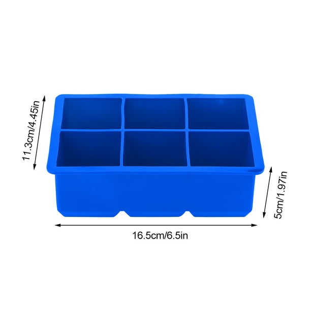 Bandeja para cubitos de hielo, molde de silicona para hacer cubitos de hielo, molde para dulces, máquina para hacer cubitos de hielo, máxima confiabilidad
