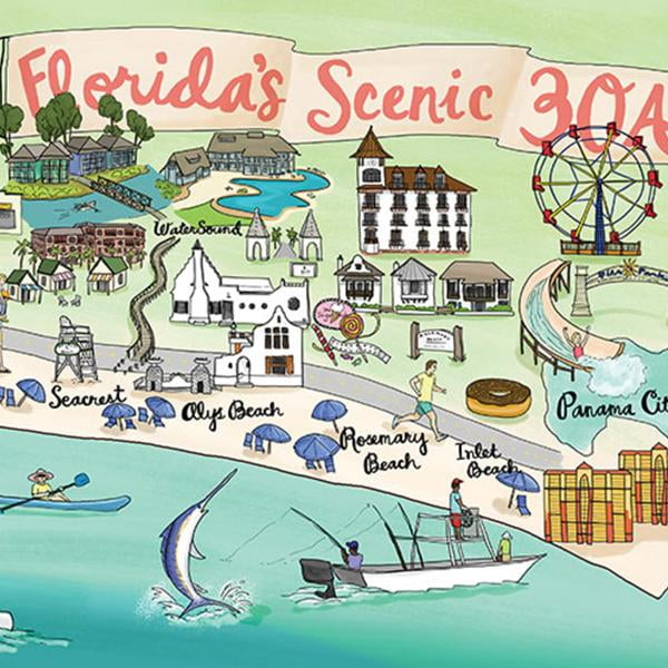 True South Puzzle- Florida's 30A- 750 Piece Puzzle ...