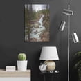 thumbnail image 6 of Luxe Metal Art 'Alberta Falls - Rocky Mountain National Park' by Darren White, Metal Wall Art, 16"x24", 6 of 7